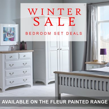 Fleur painted bedroom bundle